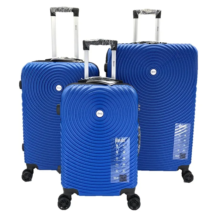 Mirage Target 3-Piece Hardside USB Port Luggage Set