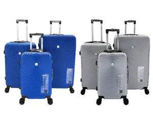 Mirage Target 3-Piece Hardside USB Port Luggage Set