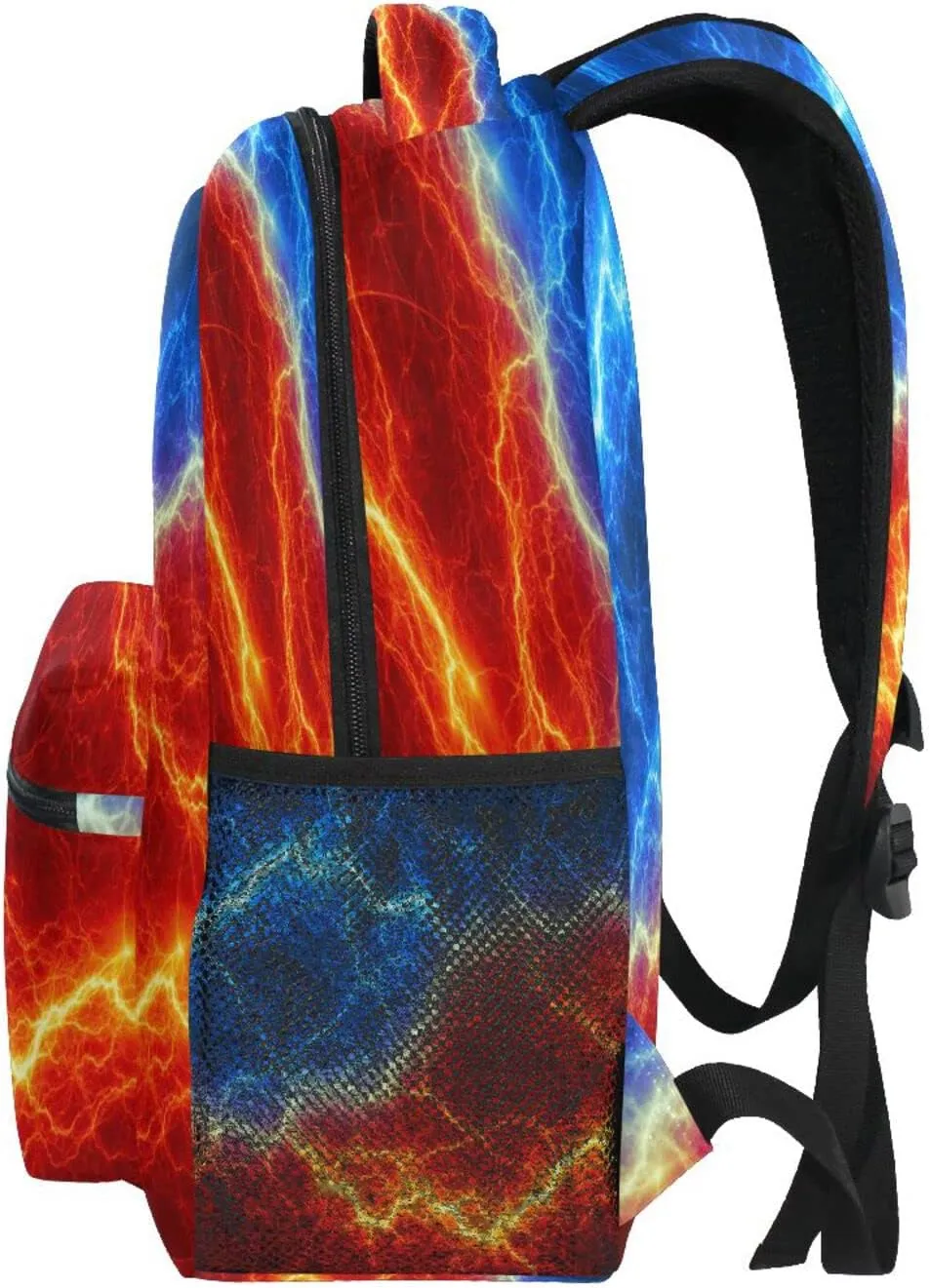 MNSRUU Lightning Backpack for Boy Teenage Girls,Kid Lightning Backpack 14 inch Laptop Backpack Toddler Lightning Bookbag