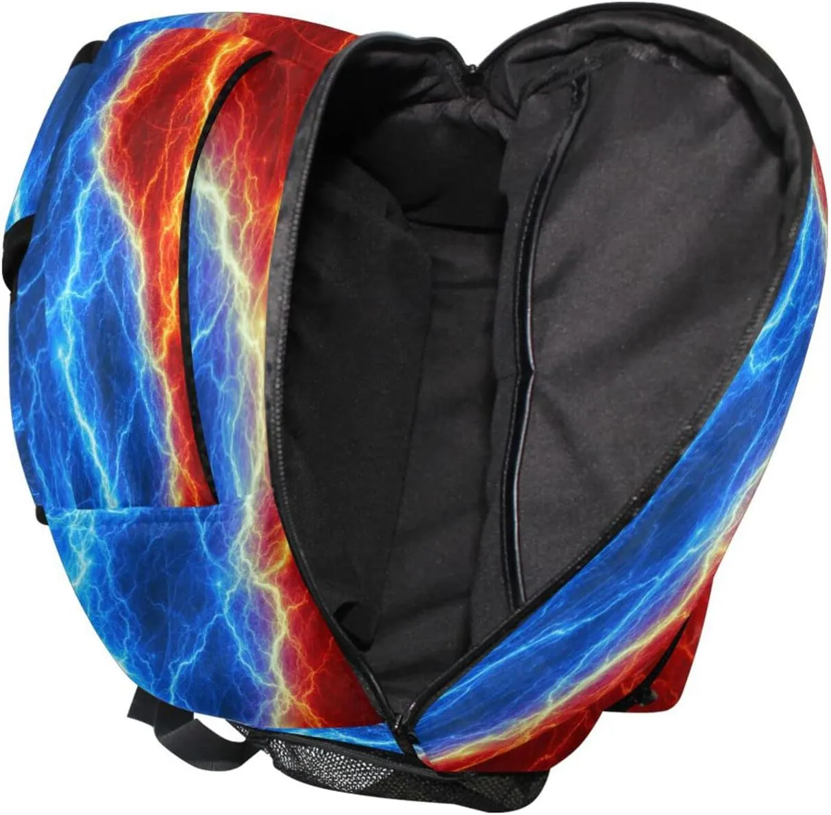 MNSRUU Lightning Backpack for Boy Teenage Girls,Kid Lightning Backpack 14 inch Laptop Backpack Toddler Lightning Bookbag