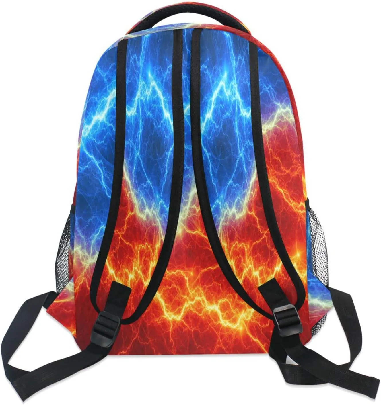 MNSRUU Lightning Backpack for Boy Teenage Girls,Kid Lightning Backpack 14 inch Laptop Backpack Toddler Lightning Bookbag