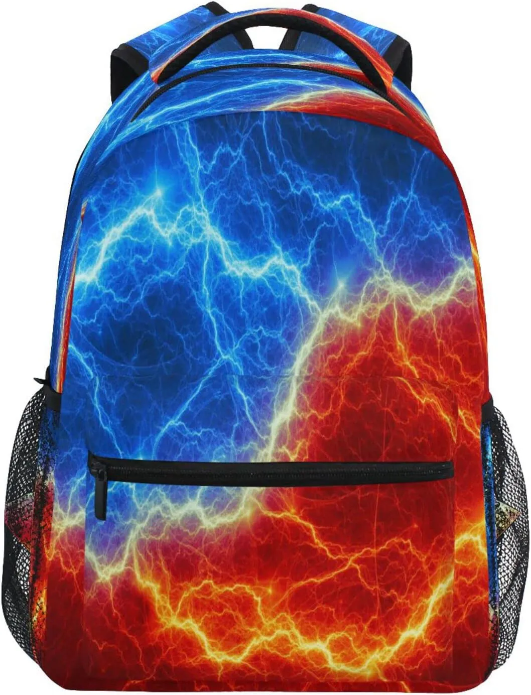MNSRUU Lightning Backpack for Boy Teenage Girls,Kid Lightning Backpack 14 inch Laptop Backpack Toddler Lightning Bookbag
