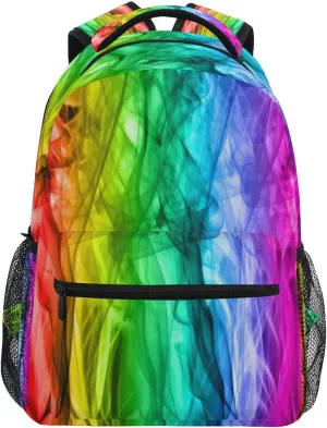 MNSRUU Smoke Backpack for School Elementary,Kid Bookbags Smoke Toddler Backpack Smoke Bookbag