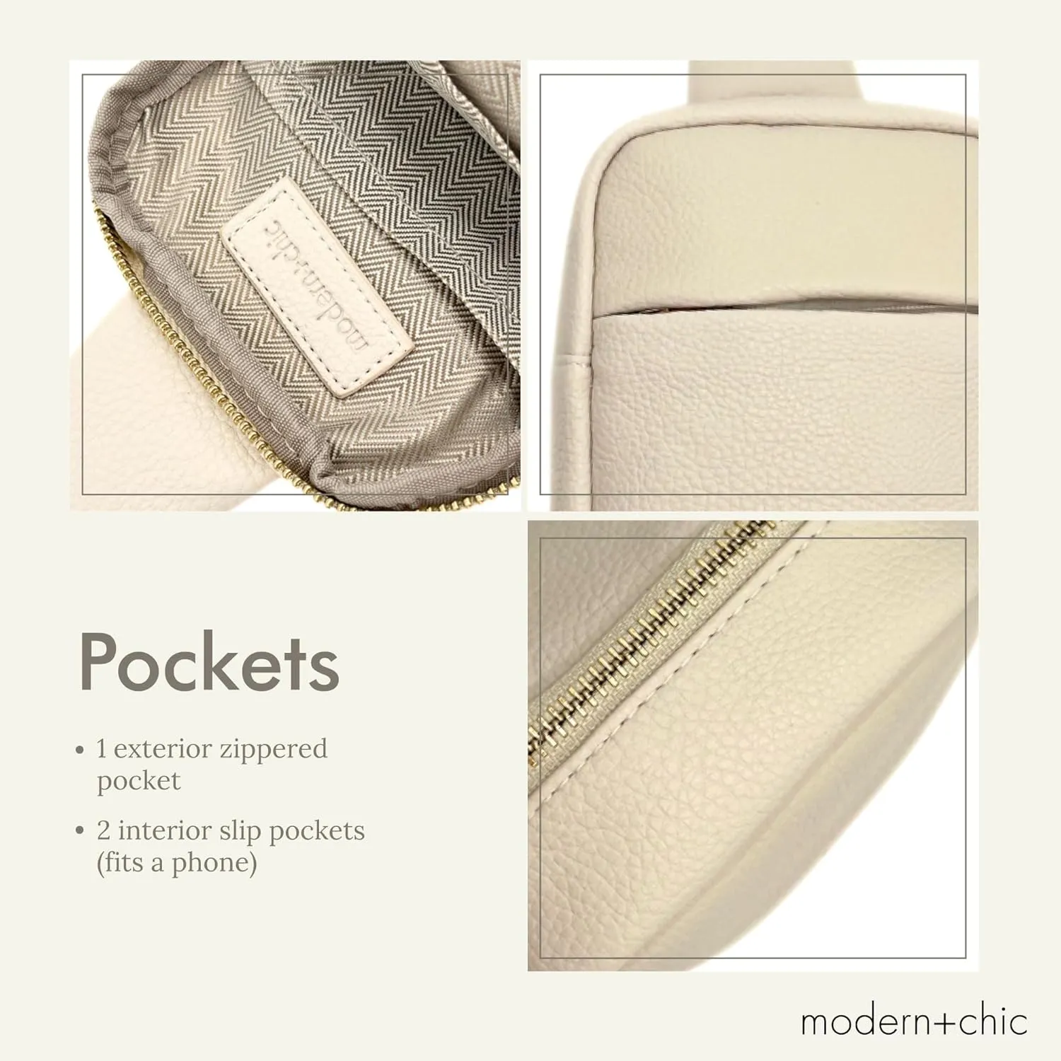Modern Chic Crossbody Bags for Women - Bridget Sling Crossbody Purse, Vegan Leather Shoulder Sling Bag for Travel & Fashion