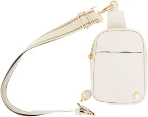 Modern Chic Crossbody Bags for Women - Bridget Sling Crossbody Purse, Vegan Leather Shoulder Sling Bag for Travel & Fashion