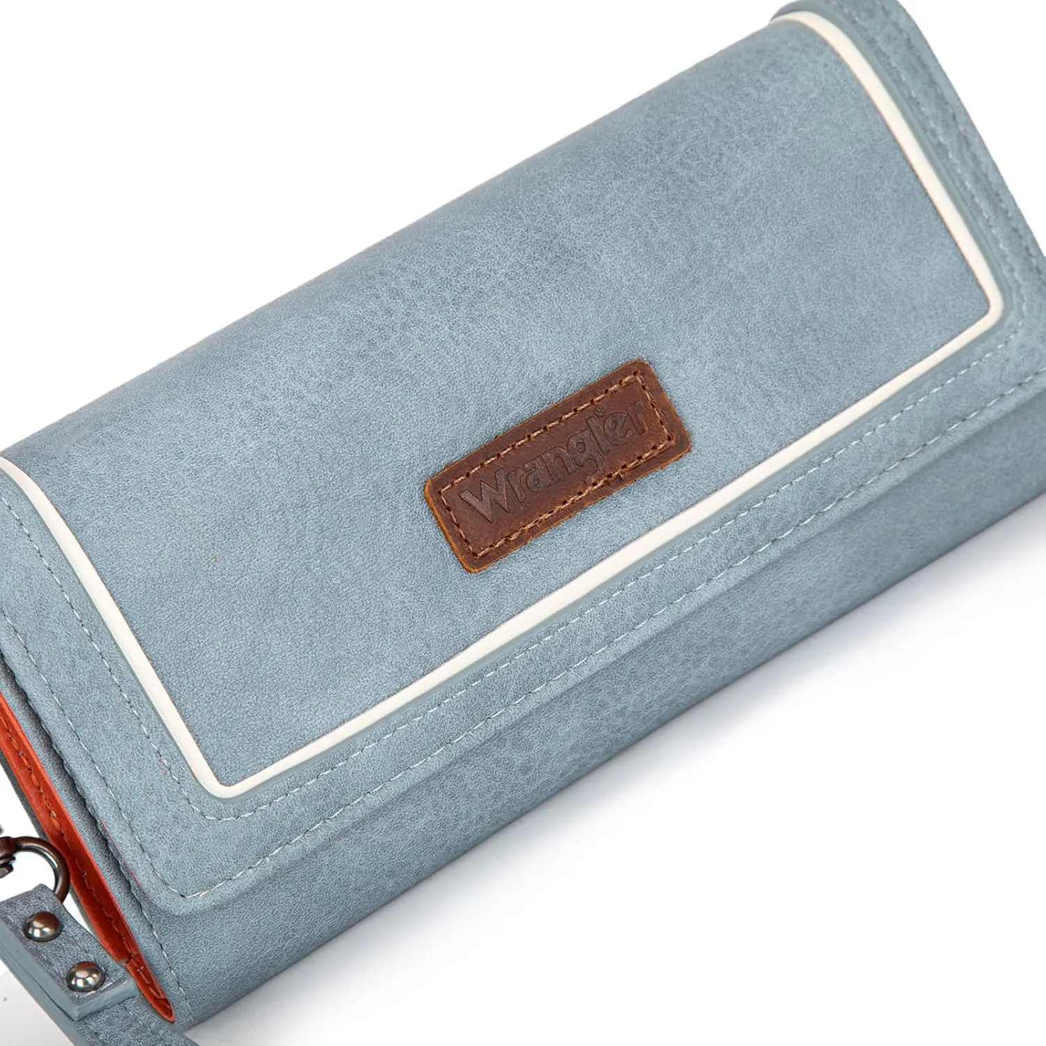 Montana West X Wrangler Wallet for Women Phone Wristlet Wallet Ladies Felame Large Capacity Clutch Wallets with Coin Purse