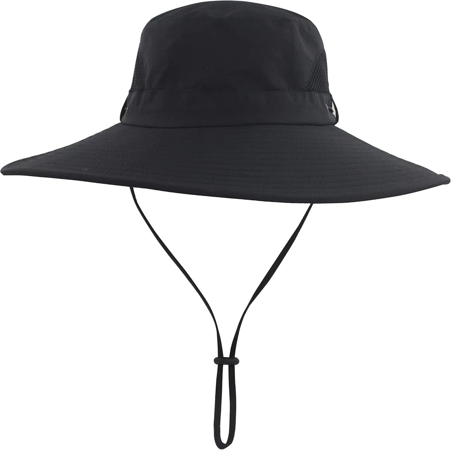 Muryobao Mens Sun Hats UPF 50  Waterproof Mesh Wide Brim Bucket Fishing Hat