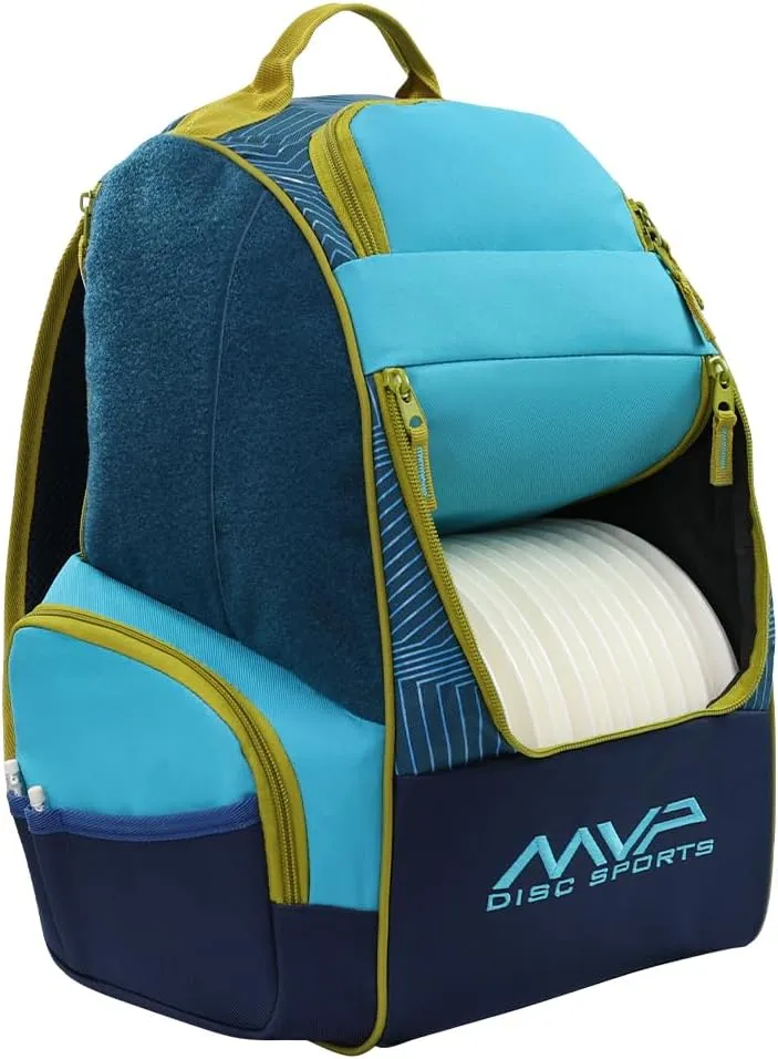 MVP Disc Sports Shuttle Disc Golf Backpack Bag (Choose Your Style and Color)