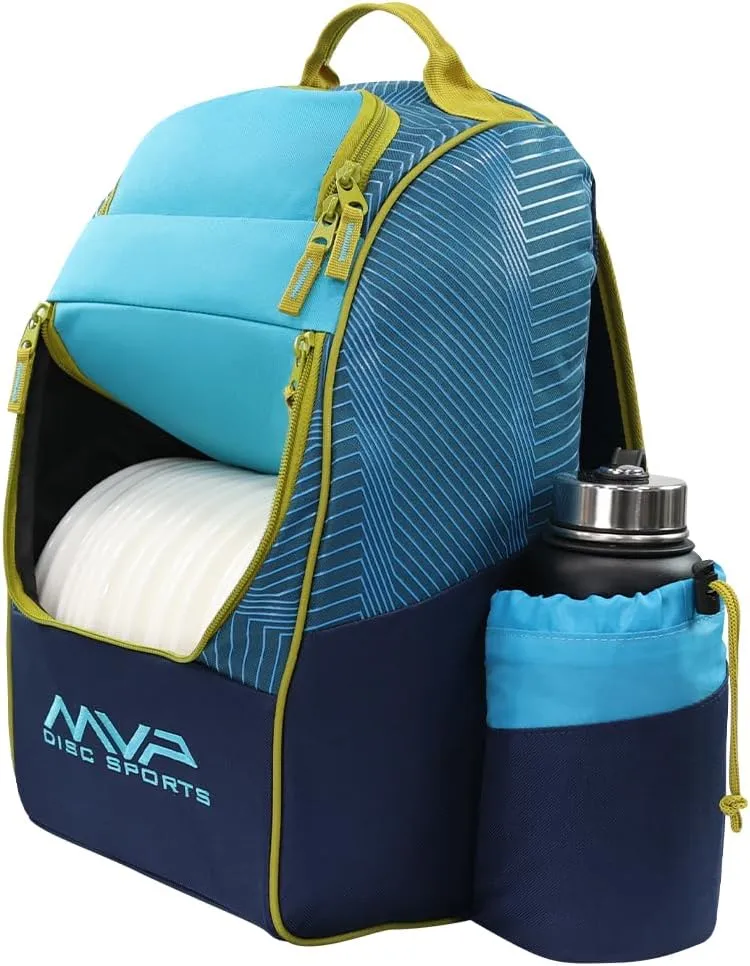 MVP Disc Sports Shuttle Disc Golf Backpack Bag (Choose Your Style and Color)
