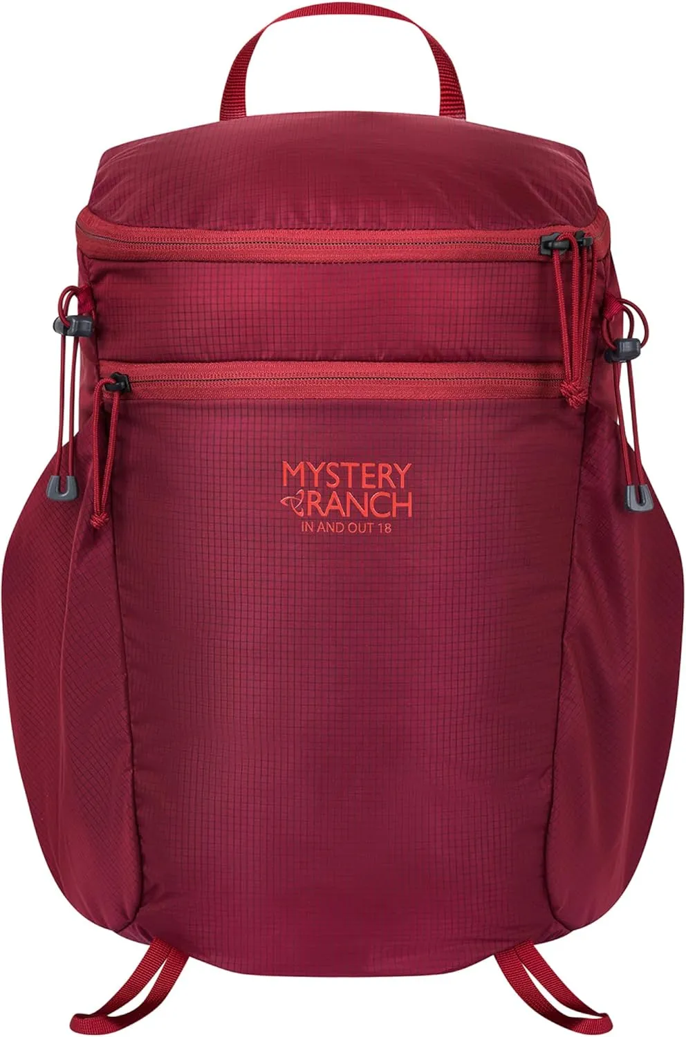 Mystery Ranch In and Out Packable Backpack - Lightweight Foldable Pack, Rhubarb, 18L