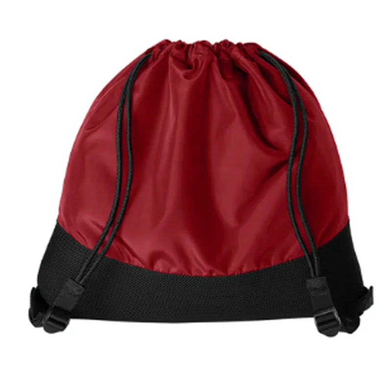 NEW CAPELLA Port Authority® Agility Mesh Pocket Cinch - Rich Red