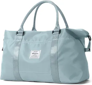 New Mom Bag Storage Bag Large Capacity Mommy Travel Bag Fashion Handbag Lightweight Diagonal, Diaper Bags Backpack,Baby Tote Bag Light Blue/United States