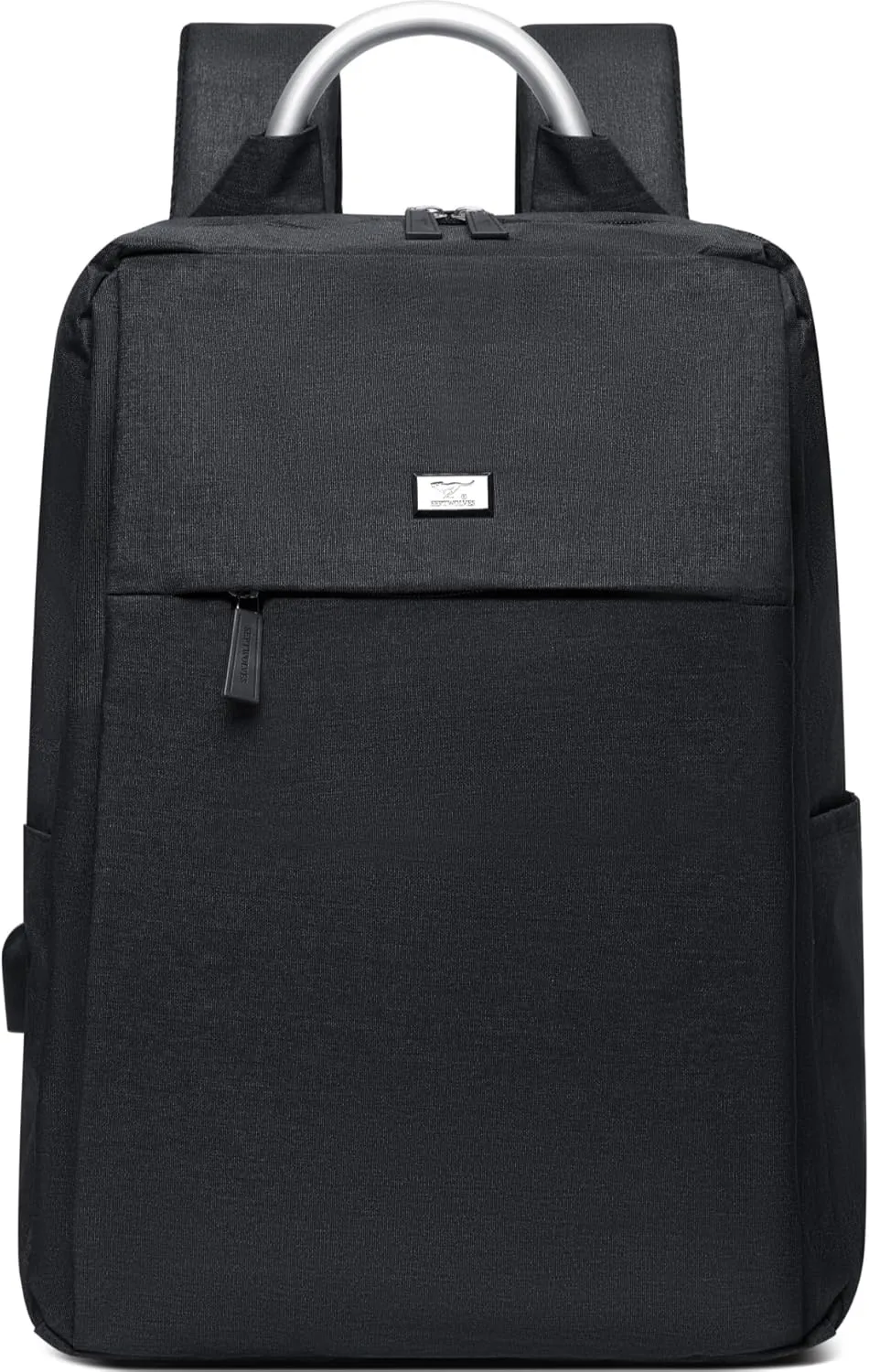 NST Waterproof Laptop Backpack for Ｍen - Travel Business Bags for Men, College Bookbag Computer Bag Fits 15.6 Inch Notebook (GYL1)