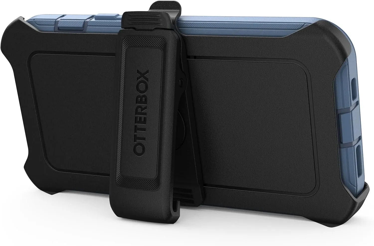 OtterBox IPhone 15 Defender Series Case - BABY BLUE JEANS (Blue), Screenless, Rugged & Durable, with Port Protection, Includes Holster Clip kickstand