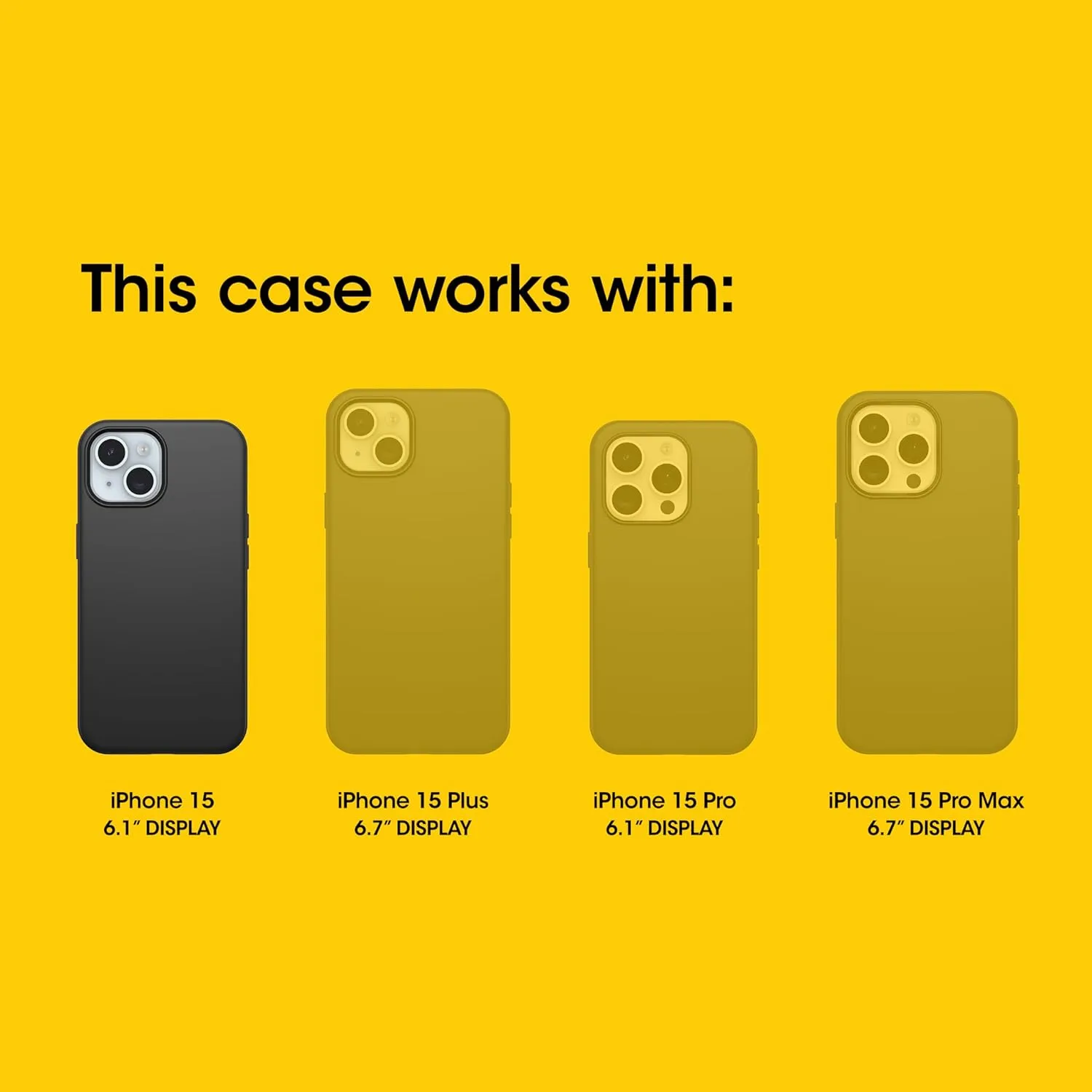 OtterBox iPhone 15, iPhone 14, and iPhone 13 Defender Series Case - FOREST RANGER (Green), Screenless, Rugged & Durable, with Port Protection, Includes Holster Clip Kickstand