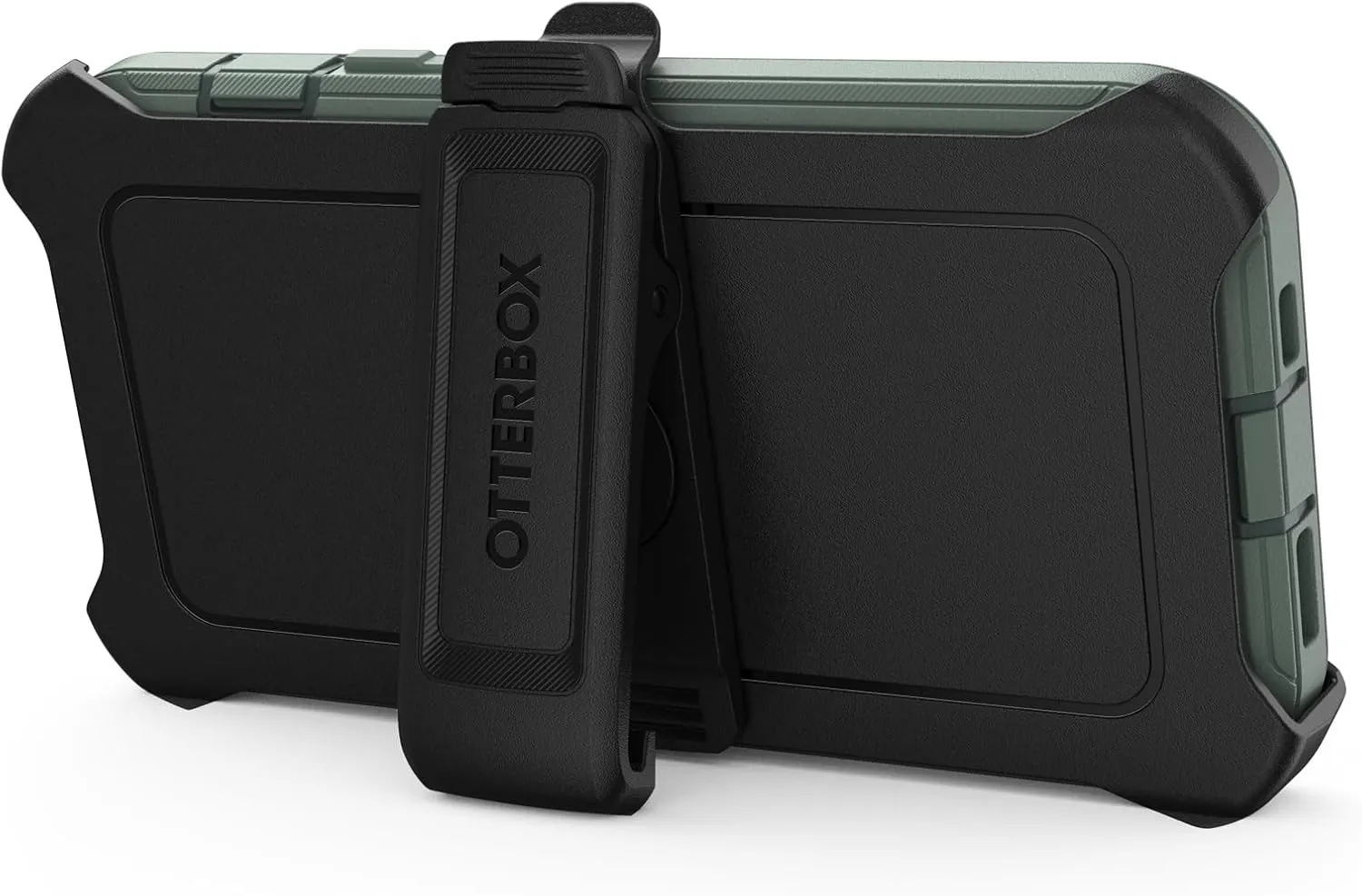 OtterBox iPhone 15, iPhone 14, and iPhone 13 Defender Series Case - FOREST RANGER (Green), Screenless, Rugged & Durable, with Port Protection, Includes Holster Clip Kickstand
