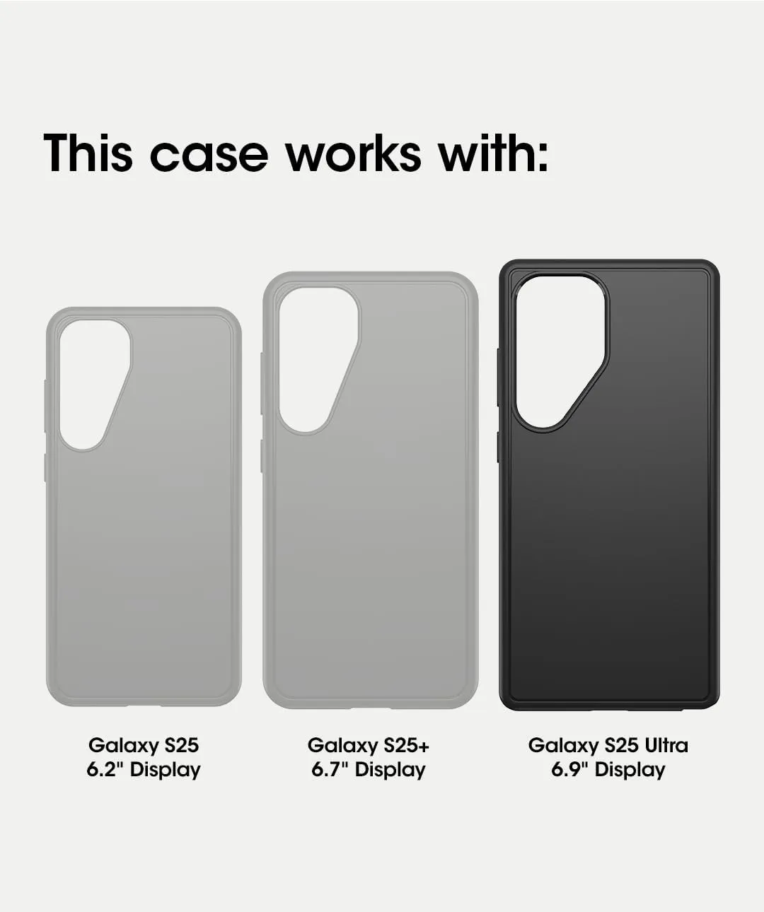 OtterBox Samsung Galaxy S25 Ultra Defender Series Case - Black