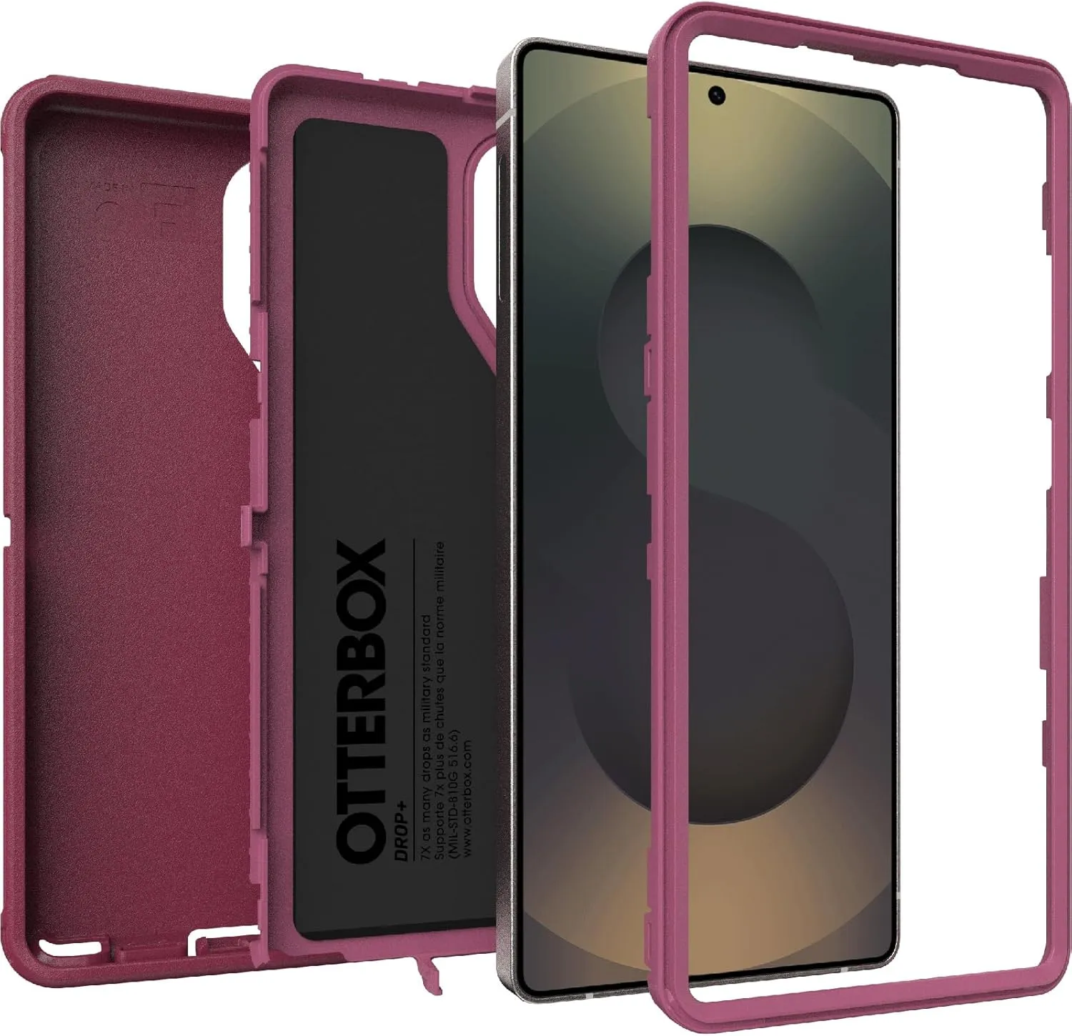 OtterBox Samsung Galaxy S25 Ultra Defender Series Case - Foxberry (Pink)