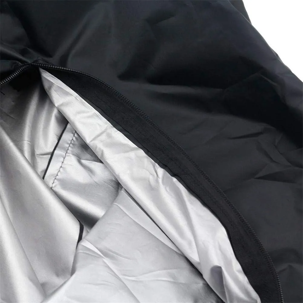 Outdoor Cushion Storage Bag Waterproof Extra Large Protective Zippered Patio Cushion Storage Bags Furniture Storage Bag with Handles, 48 L x 15 W x 22 H (2 Pack)