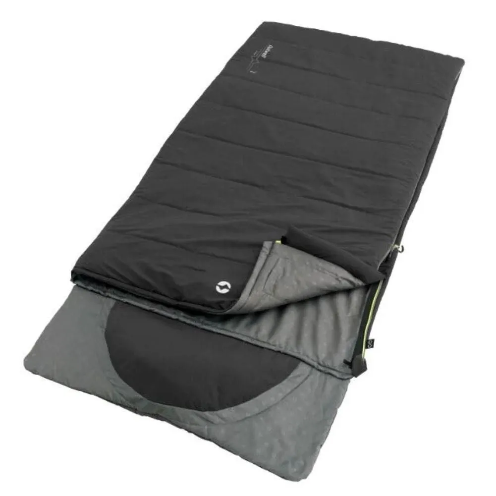 Outwell Contour  Sleeping Bag - Right Zip (Midnight Black)