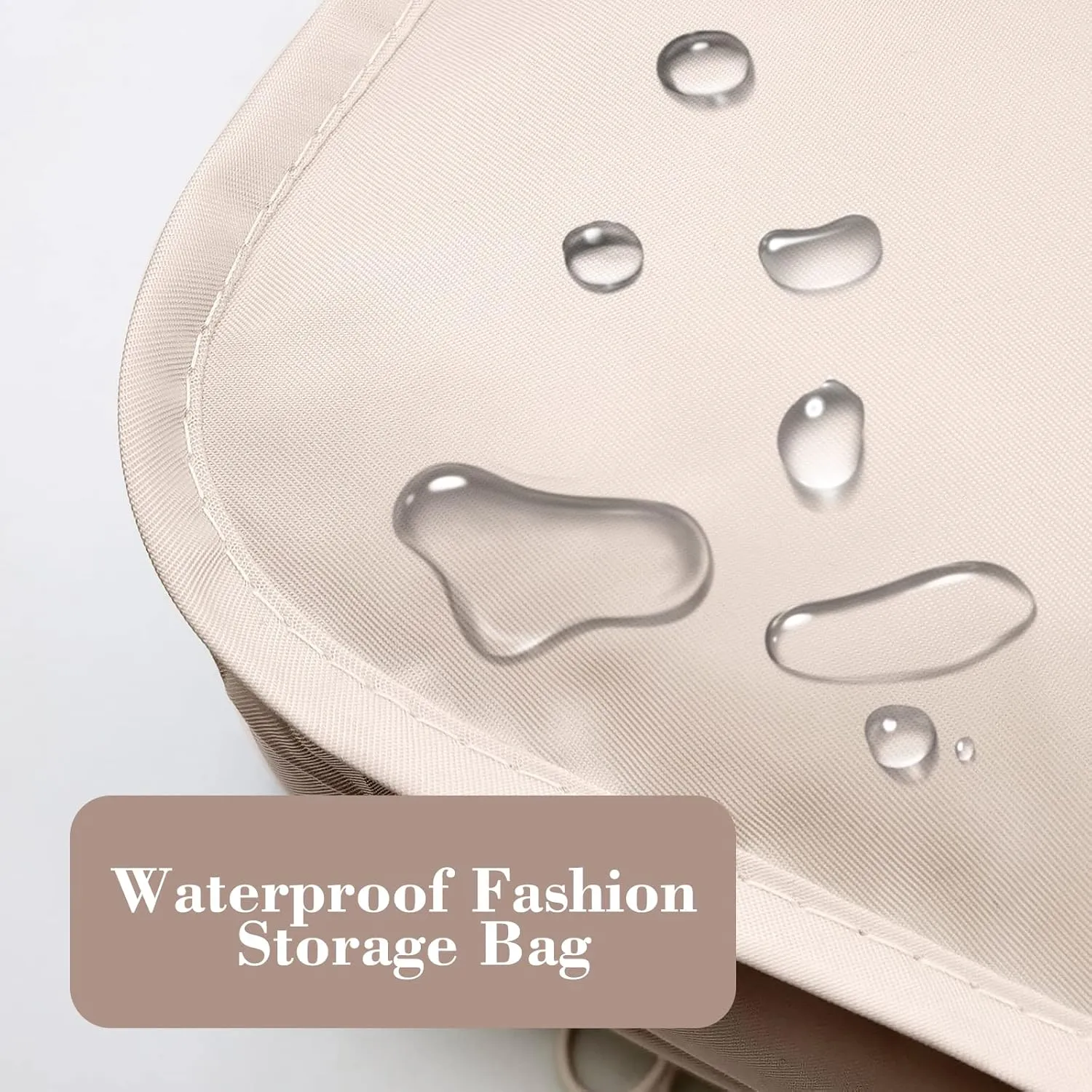 Packing Cubes for Travel, AVITORO 8 Pcs Travel Suitcases Lightweight Essential Bag with Toiletries Clothes Shoes Cosmetics Toiletries, For 18-32'' Luggage (Beige)