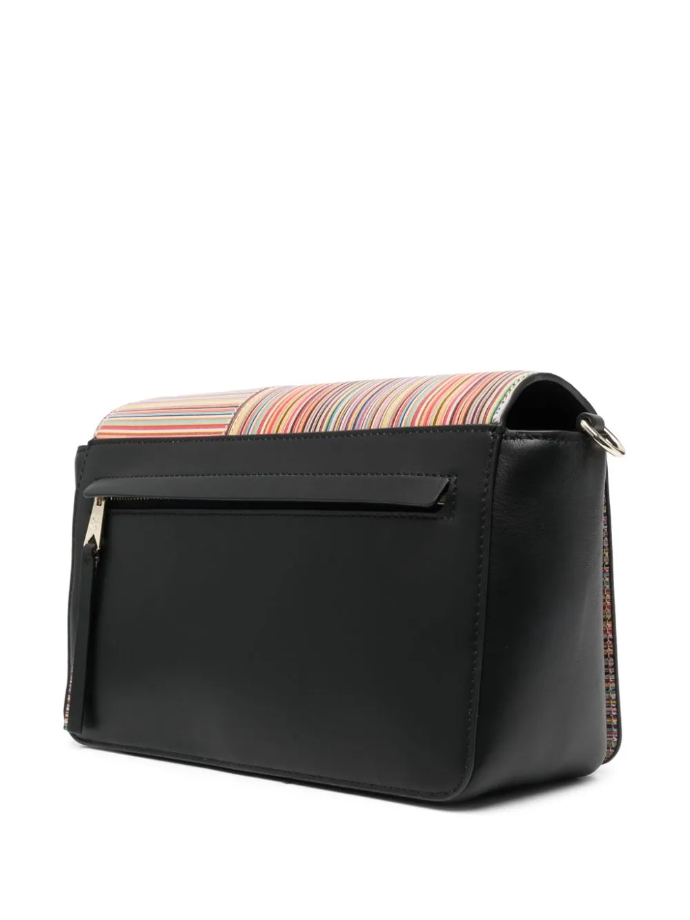 Paul Smith Signature Stripe Leather Crossbody Bag