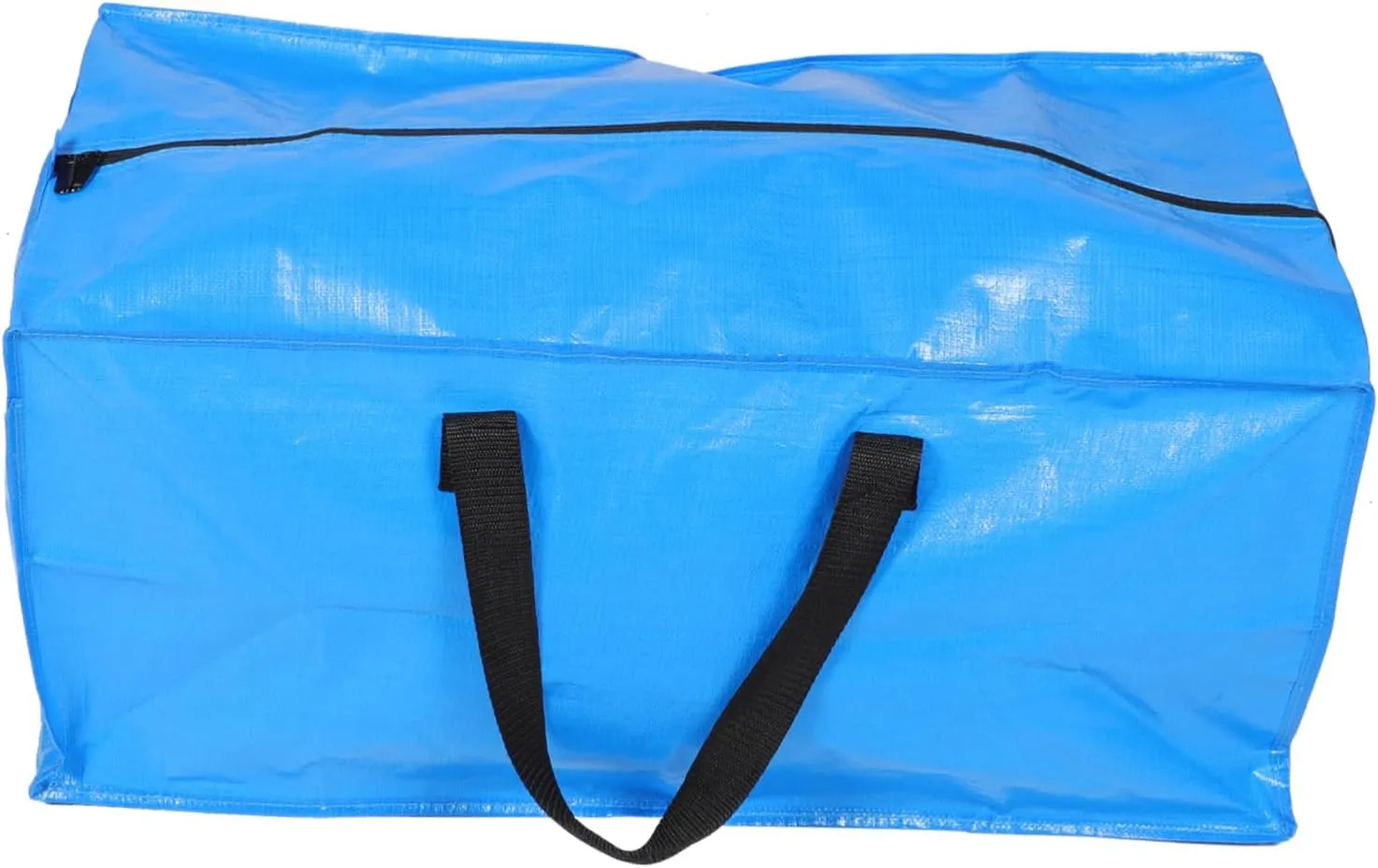 Pe Zipper Duffle Bag Large Capacity Travel Bag Versatile Storage for Home Travel
