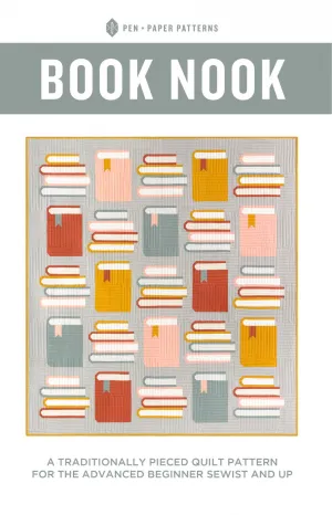 Pen & Paper Patterns - Book Nook Quilt - Paper Pattern
