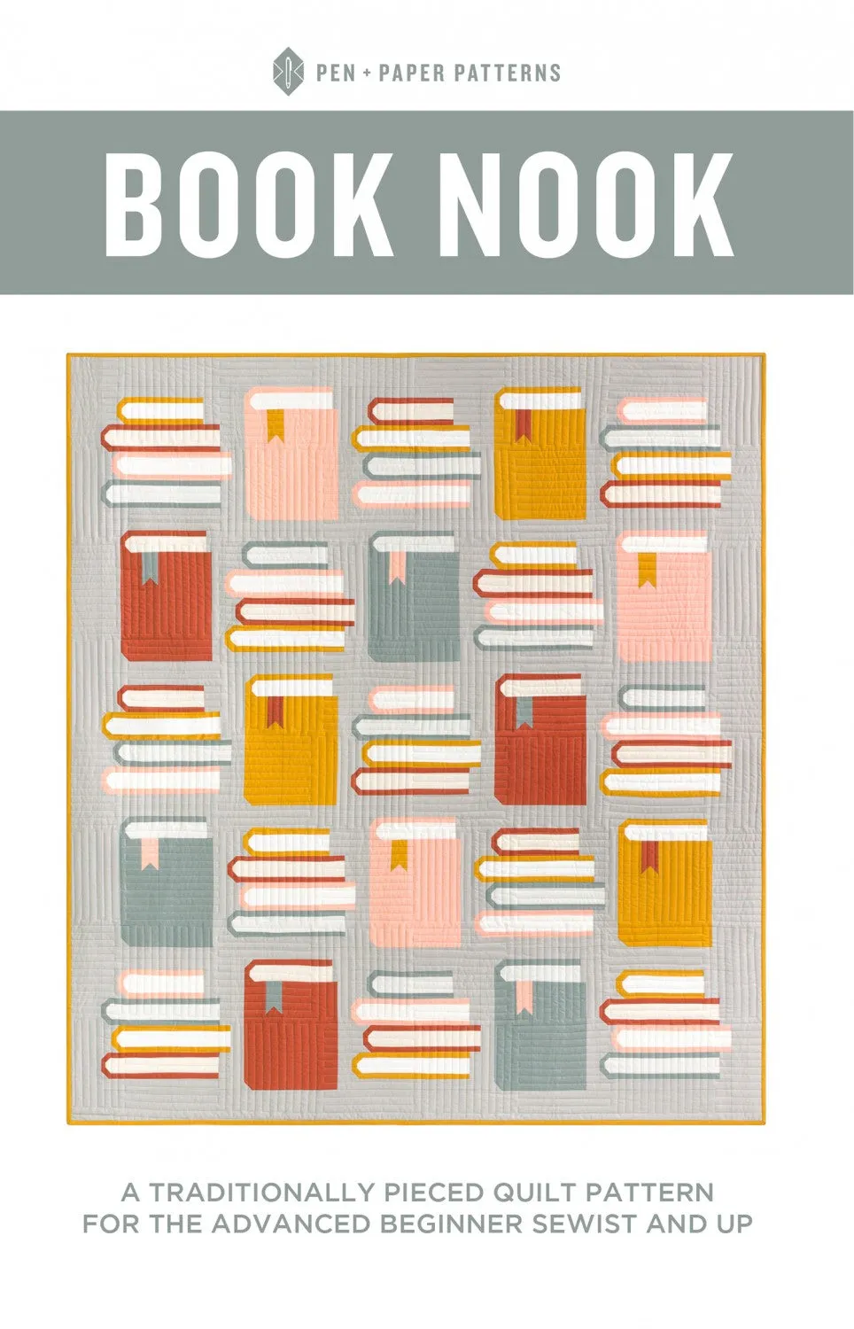 Pen & Paper Patterns - Book Nook Quilt - Paper Pattern
