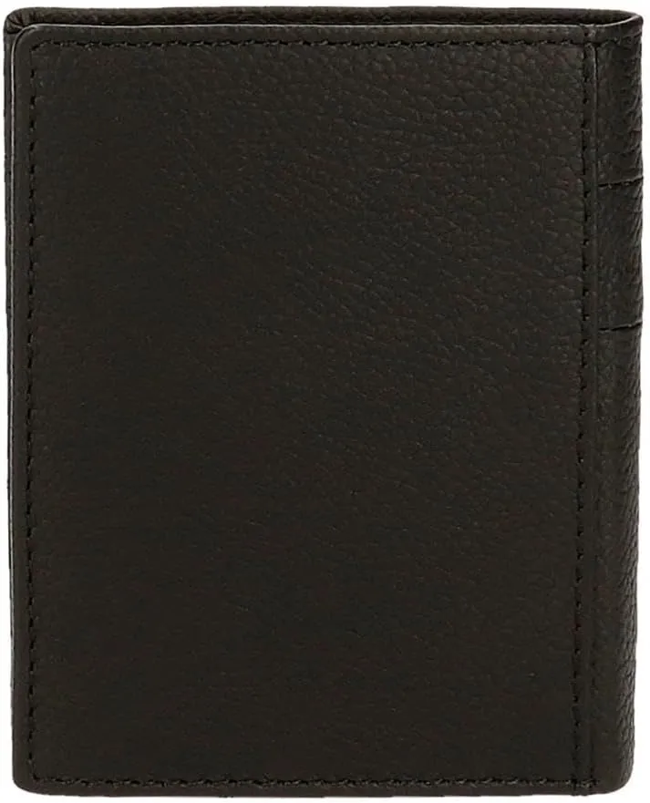 Pepe Jeans Checkbox Vertical Wallet with Coin Purse, One Size, Black/White, One Size, Vertical Wallet with Coin Purse
