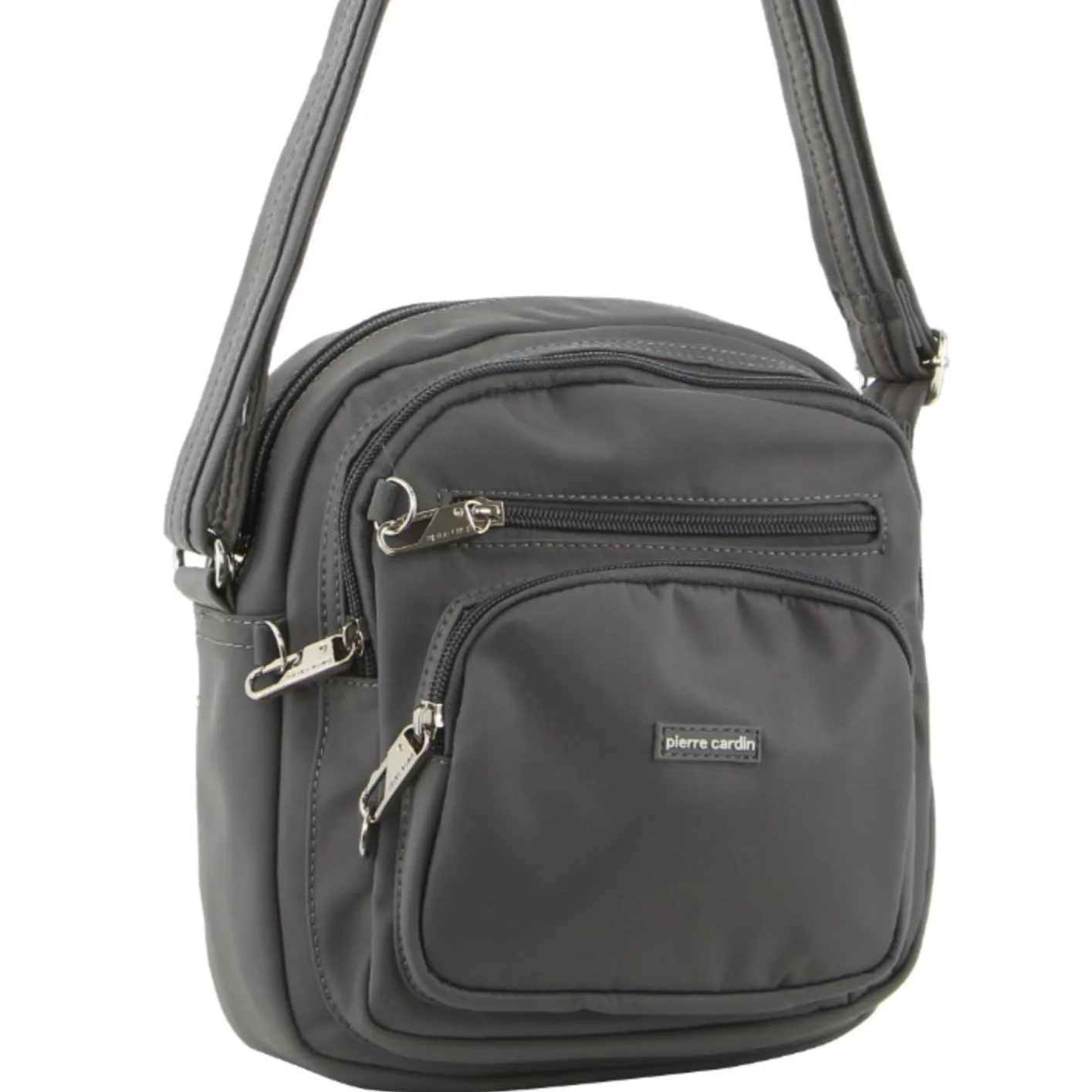Pierre Cardin Anti-Theft Crossbody bag 2890 Grey