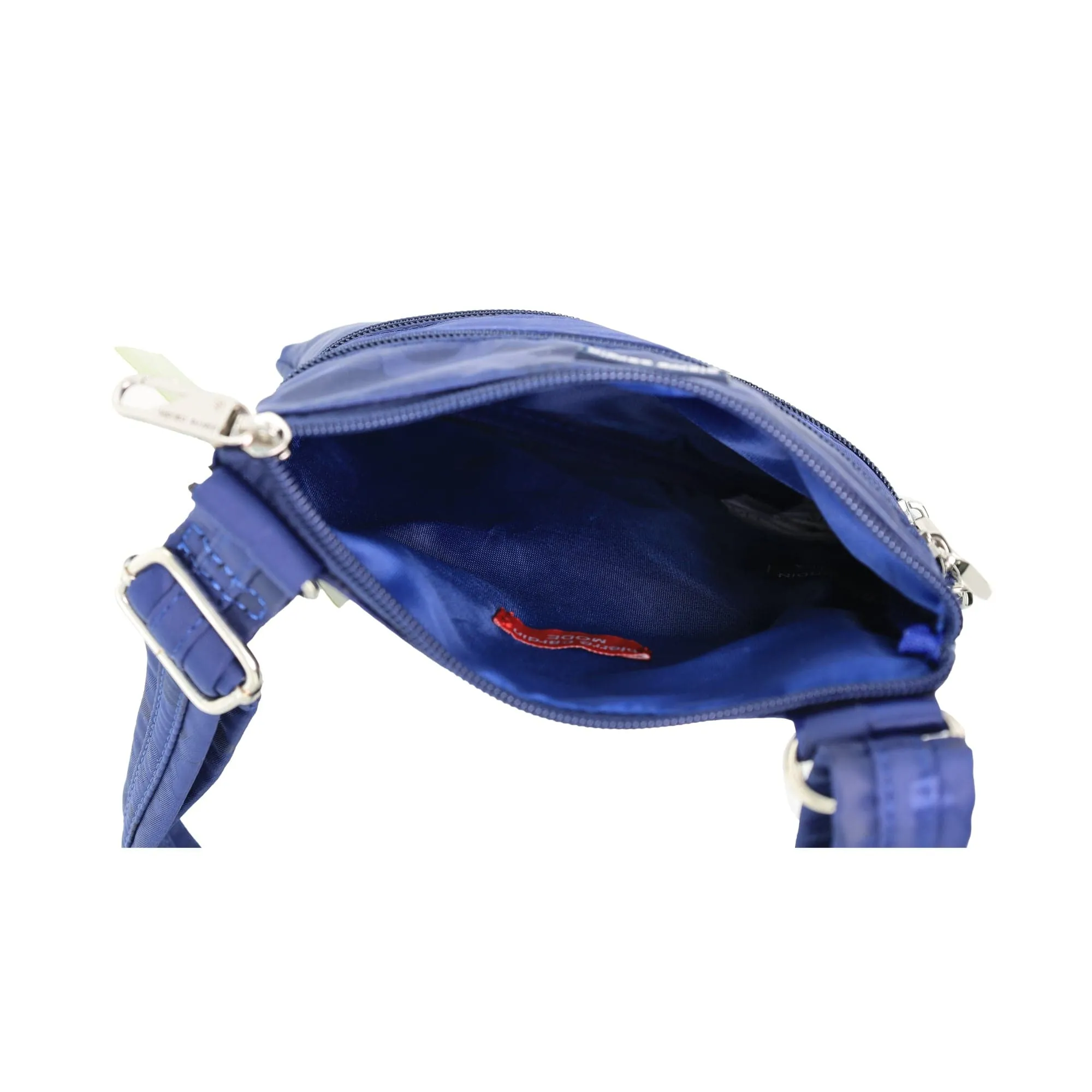 Pierre Cardin Nylon Anti-Theft Cross Body Bag in Navy-Camo