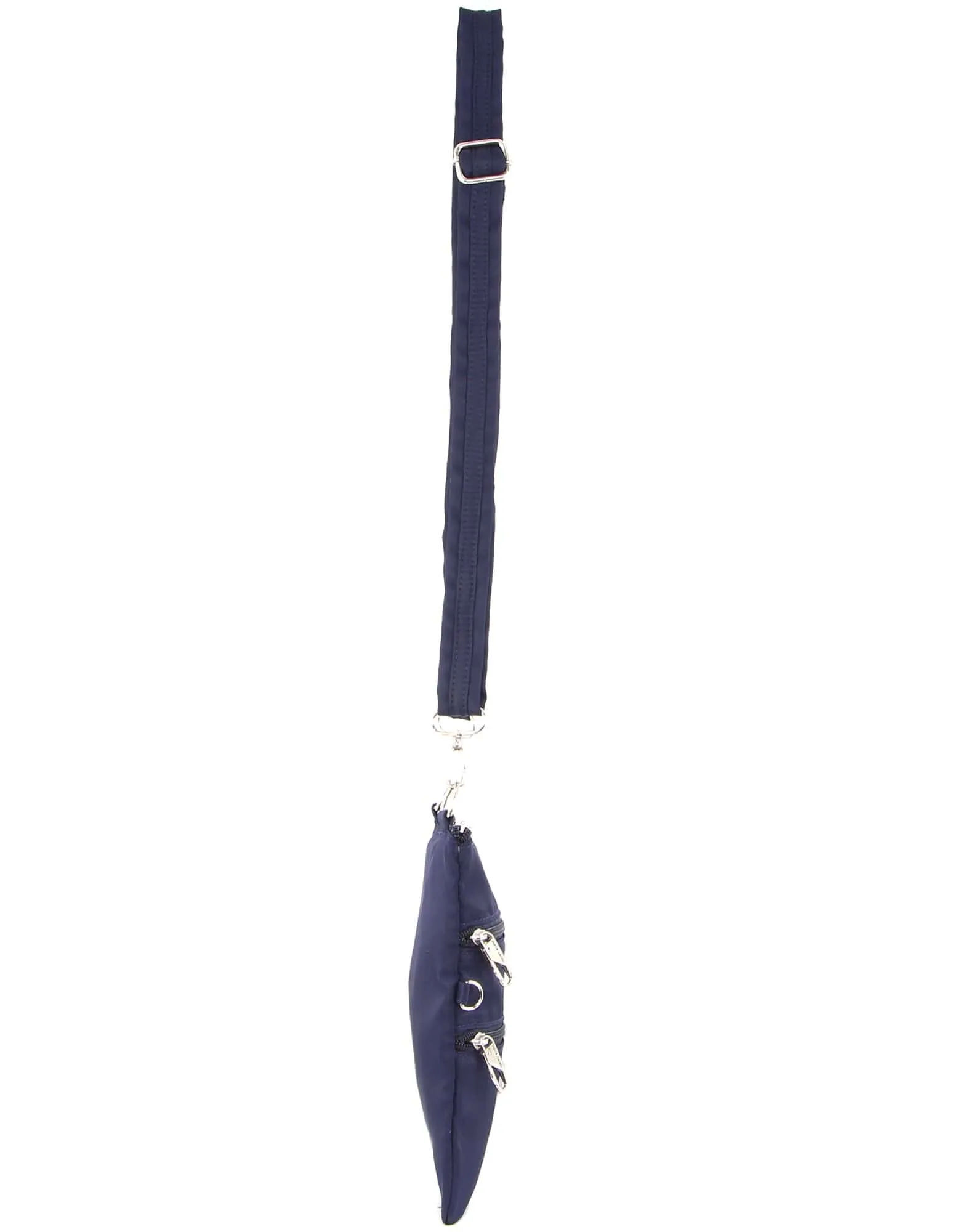Pierre Cardin Nylon Anti-Theft Cross Body Bag in Navy