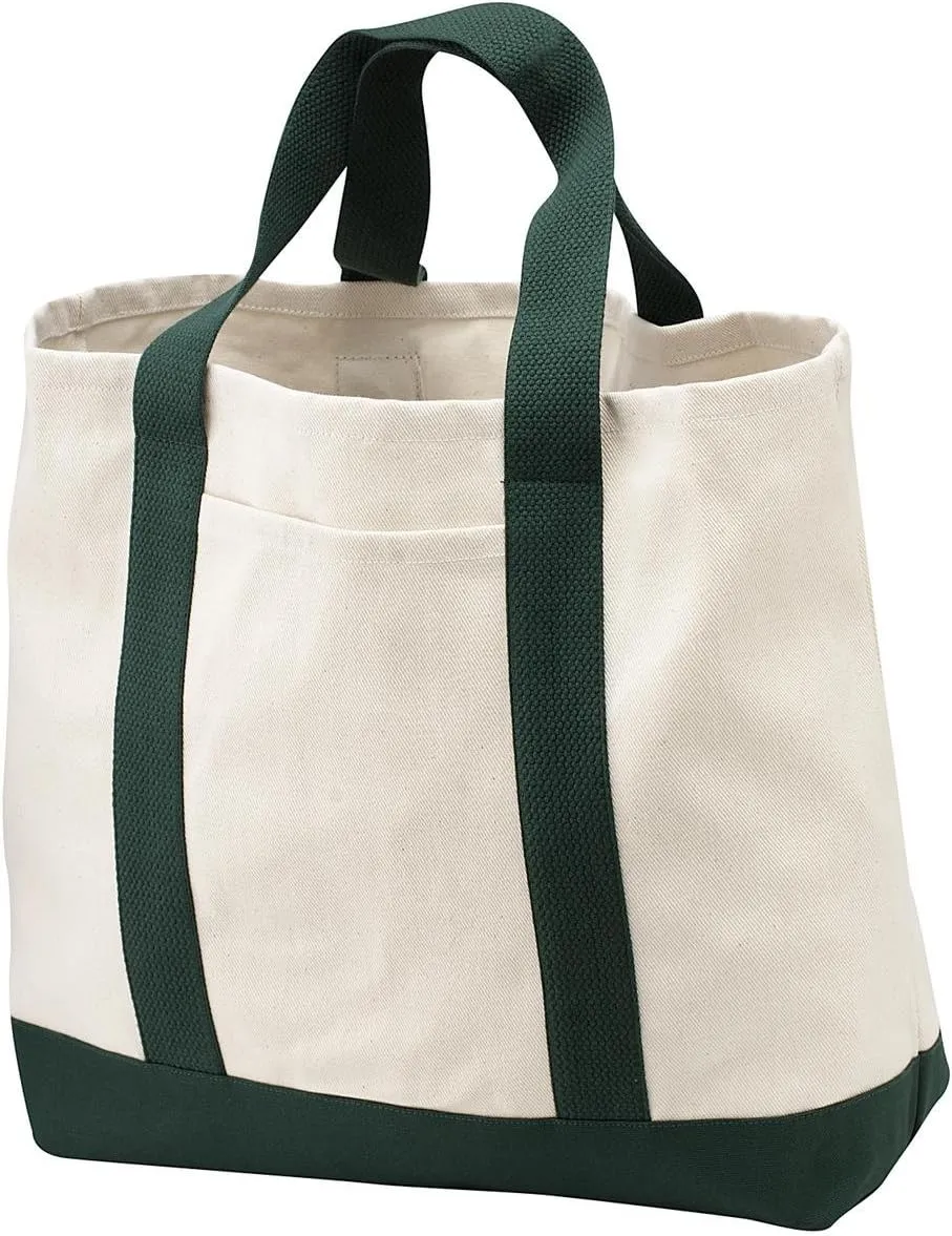 Port Authority - Ideal Twill Two-Tone Shopping Tote