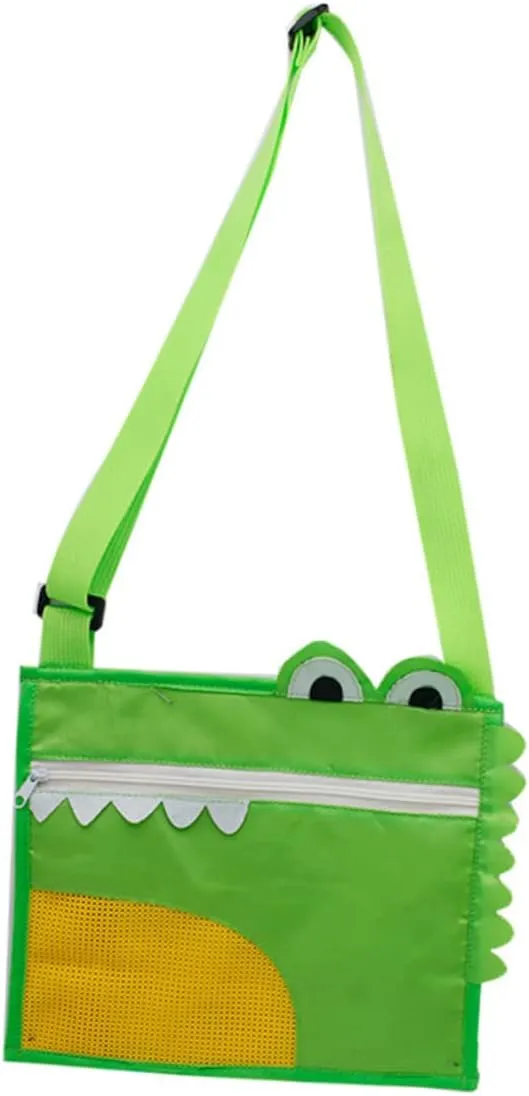 Portable Capacity Beach Bag Mesh Sand Bag for Collecting Shells and Treasures Beach Multi Functional and Design
