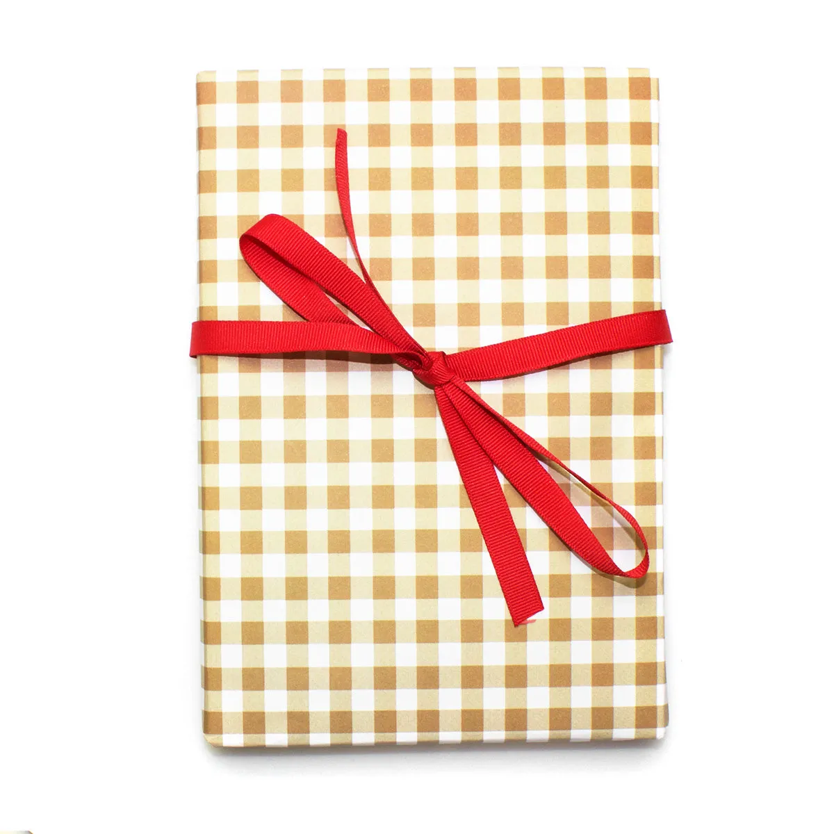 Premium Gingham Wrapping Paper Gift Sheets 20" x 28"