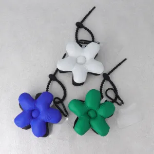Puffed Flower Keychain