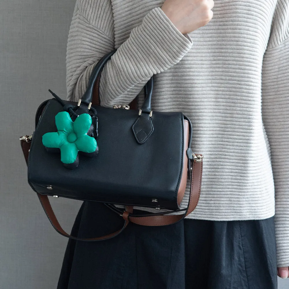Puffed Flower Keychain