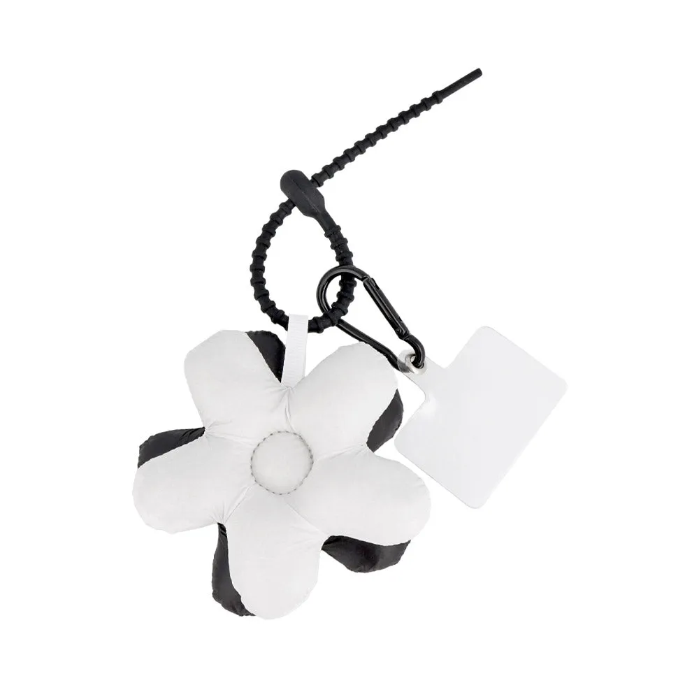 Puffed Flower Keychain