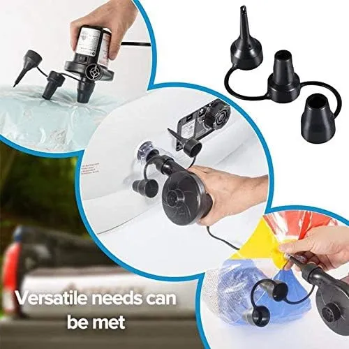 Pump Vehicle Household High-Power Electric Pump Vacuum Compressed Bags Air Pump Travel Organizer Storage - (Type: Black/Plug Type: UK)