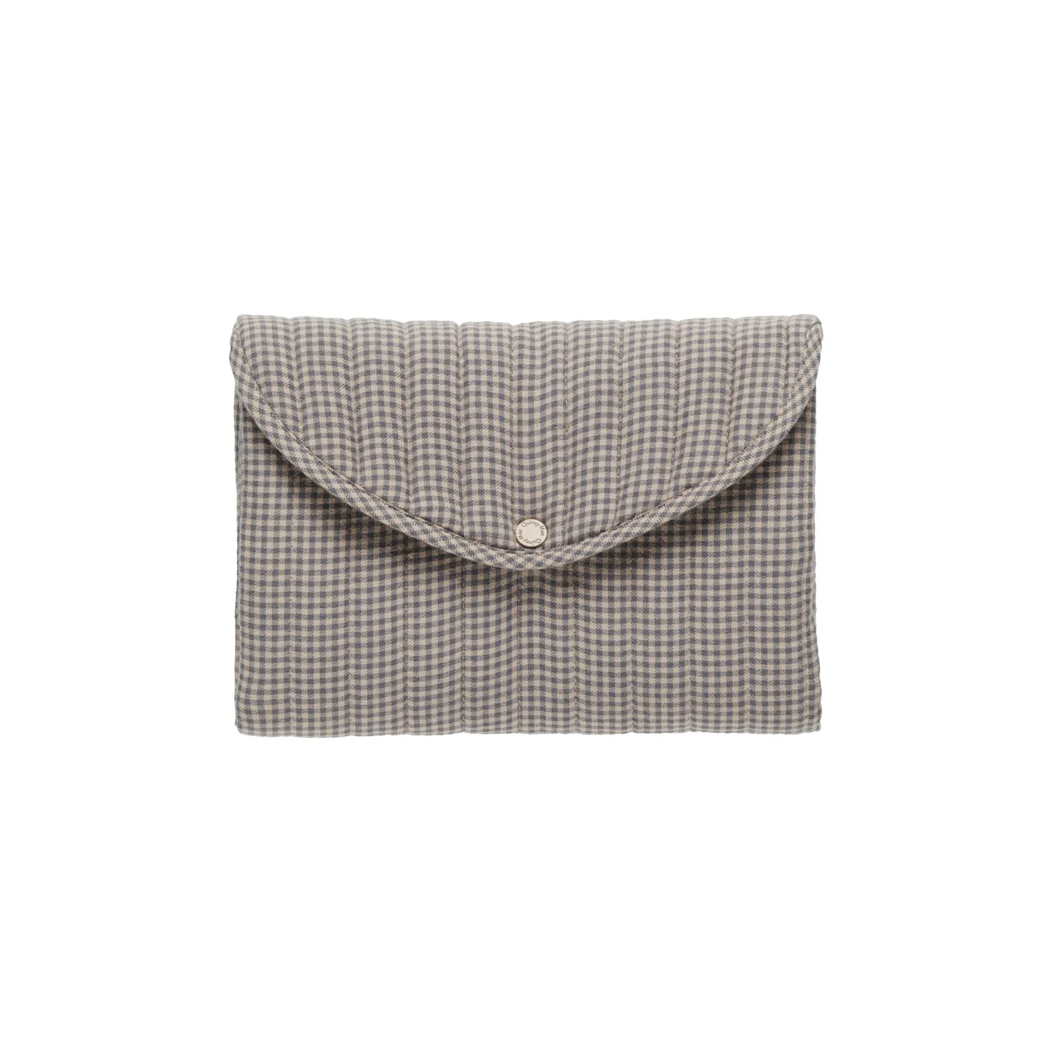 Quincy Mae Changing Mat - Indigo Gingham