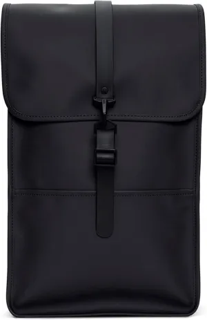 RAINS Backpack – Durable Waterproof Laptop Backpack for Men and Women for Travel, Work and Commuting – Black Bag with Secure Closure – 15" Laptop Pocket – 2 Year Warranty