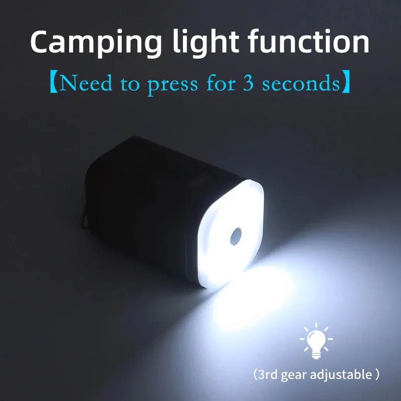 Rechargeable Air Pump with LED Light: Compact and Powerful