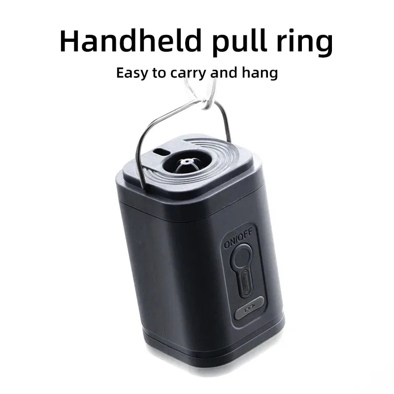 Rechargeable Air Pump with LED Light: Compact and Powerful