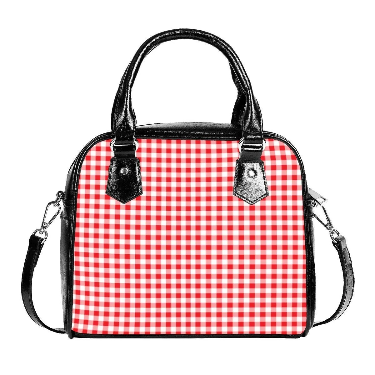 Red Gingham Handbag, 50s Style Bag, Red Handbag, Retro Bag, Retro Handbag, Red Gingham Purse,Women's Bags,Women's Purse,Small Handbag
