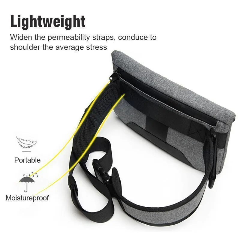 Retro Rectangles Crossbody Bag，Sling Bag