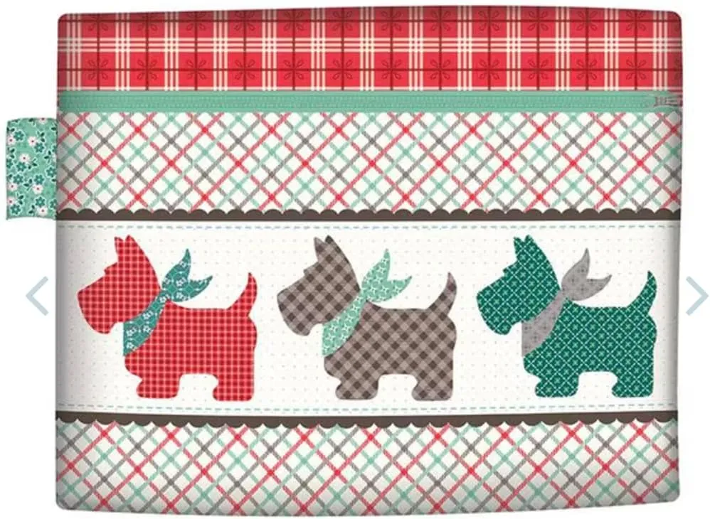 Riley Blake’s Assortment of Premium Quilting Fabric Panels, Perfect for Quilting, Apparel, DIY Crafting, and Home Decor (Zippy Bags 3 Panel)