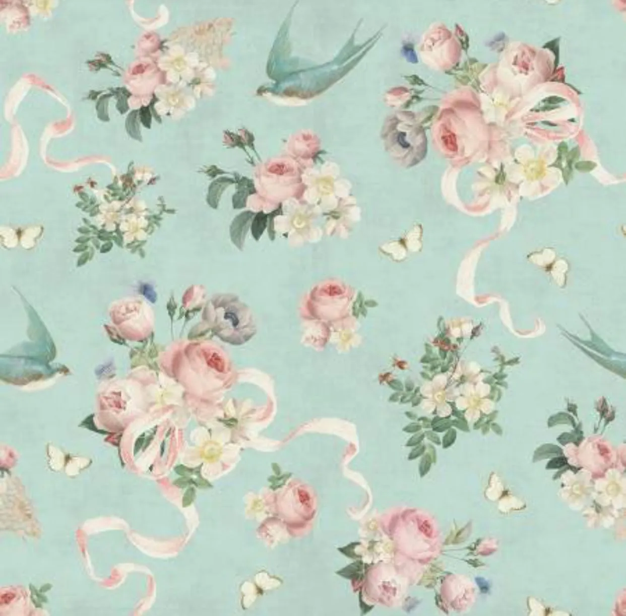 Rose & Violet`s Garden 1 Meter x 21 Bundle Collection..