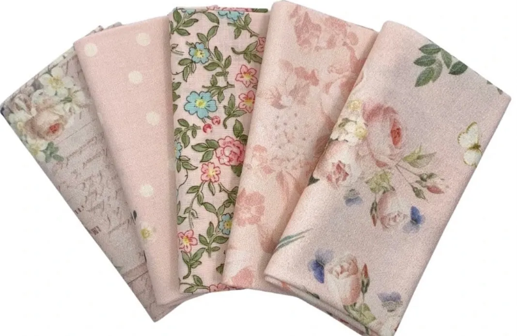 Rose & Violet`s Garden 1 Meter x 21 Bundle Collection..
