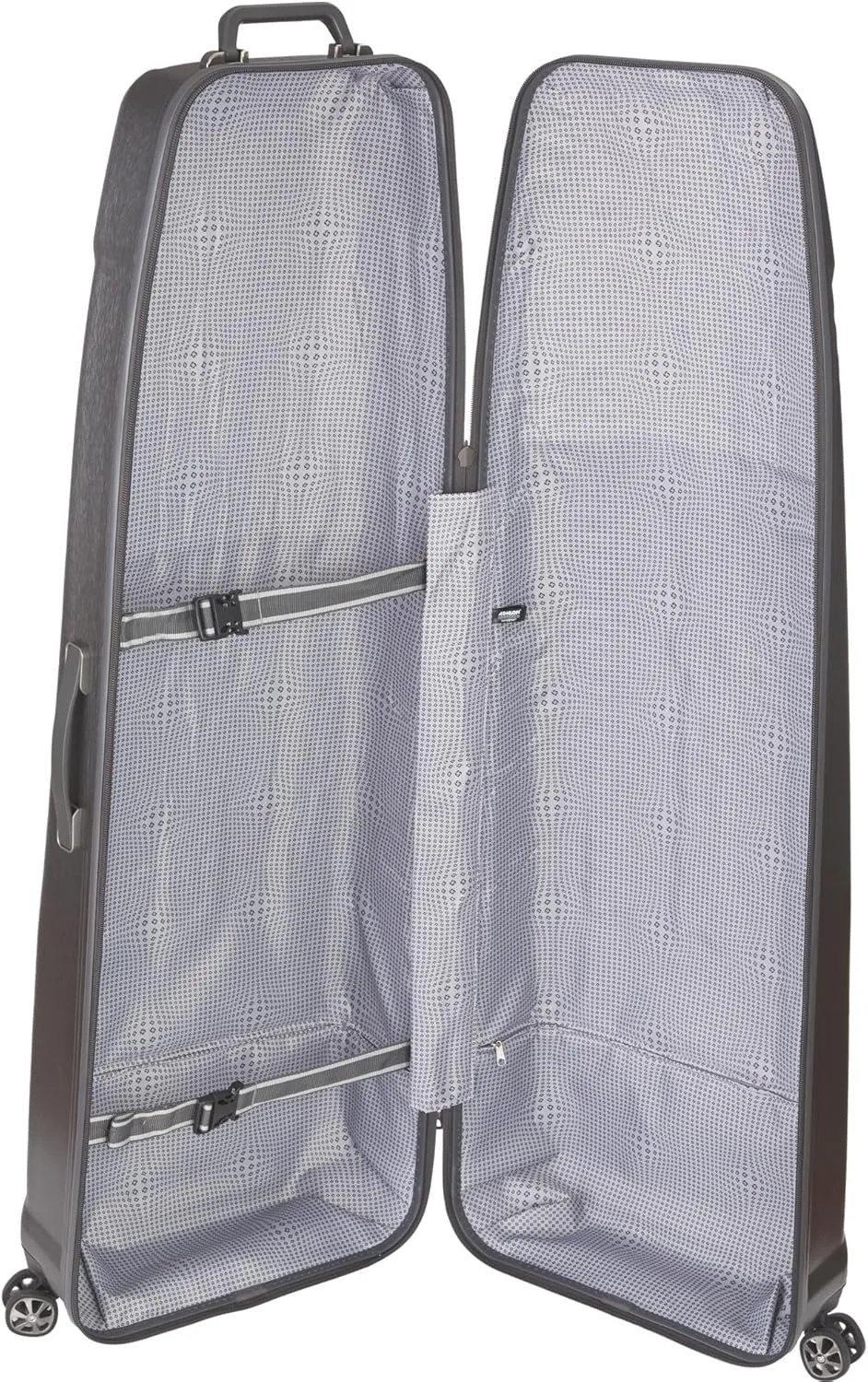 Samsonite Dimple Molded Golf Travel Cover, Polycarbonate Hard Case, Golf Bag Luggage, Ideal for Airlines